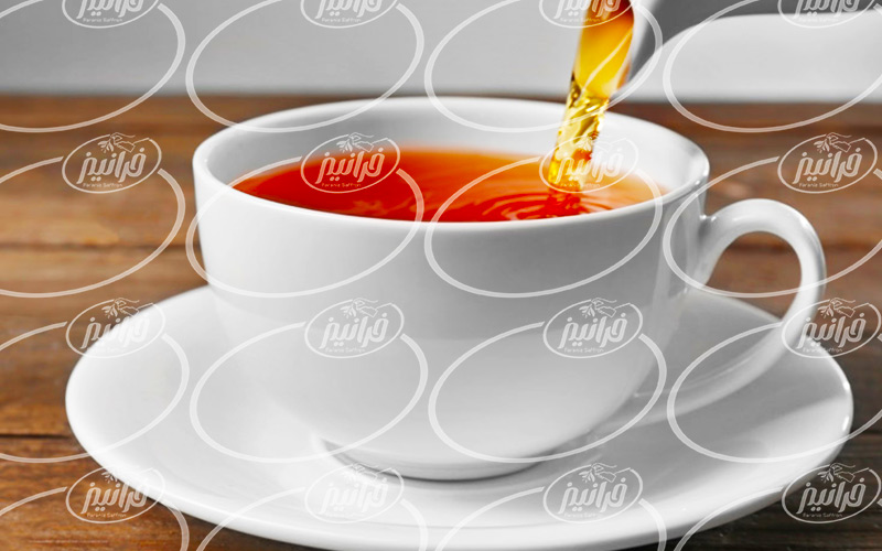 صادرات مستقیم دمنوش چای زعفران نیوشا