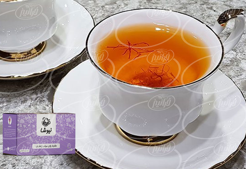 جدیدترین قیمت دمنوش چای زعفران نیوشا