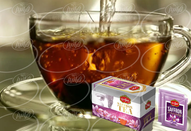 میزان فروش چای زعفرانی بهرامن